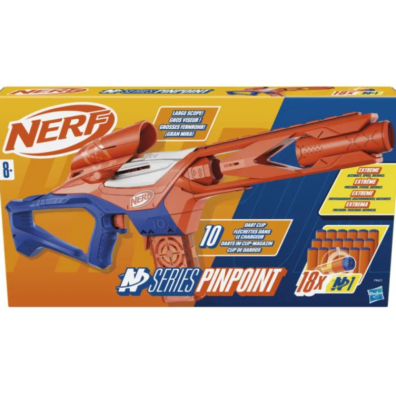 Nerf N Series Pinpoit Lanzador con 18 Dardos> Juguetes Deportivos
