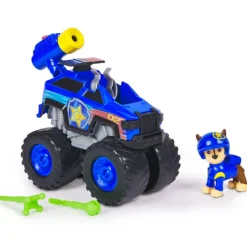 Paw patrol Camión de Policía Rescue Wheels Cruiser y Figura de Chase> Figuras Acción|Vehículos Y Pistas