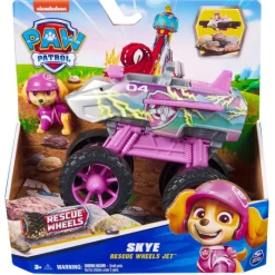 Paw patrol Camión Monstruo Rescue Wheels Jet y Figura de Skye><noscript><img width=