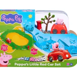 Peppa pig Circuito Cochecito Rojo> Figuras Acción