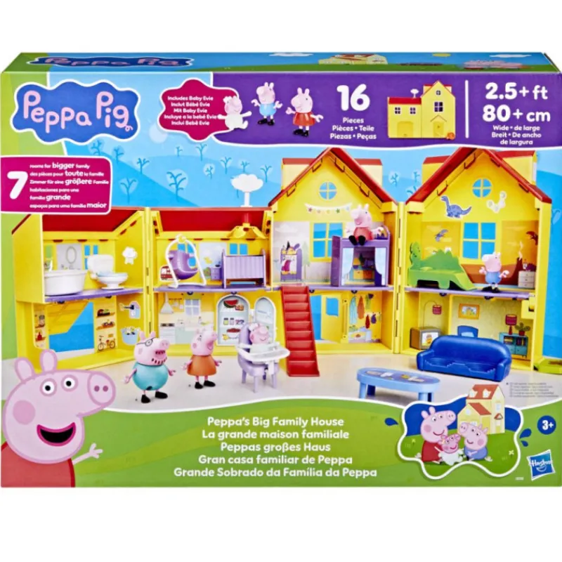 Peppa pig La Gran Casa Familiar de Peppa> Figuras Acción