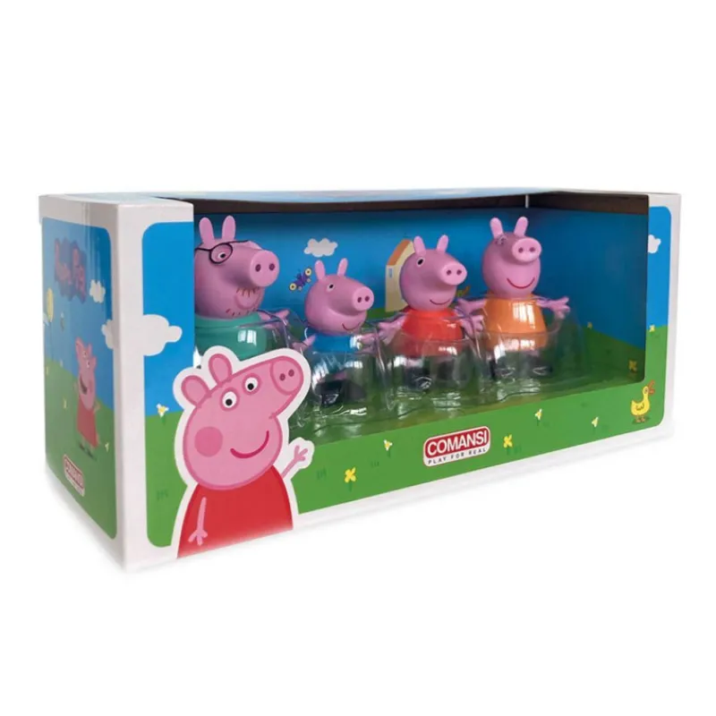 Peppa pig Set Colección 4 Figuras> Figuras Acción