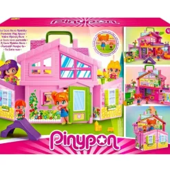 Pinypon Casa Rosa Maletín> Figuras Acción
