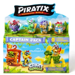 Piratix Crazy Jungle Captain Pack Varios Modelos> Figuras Acción