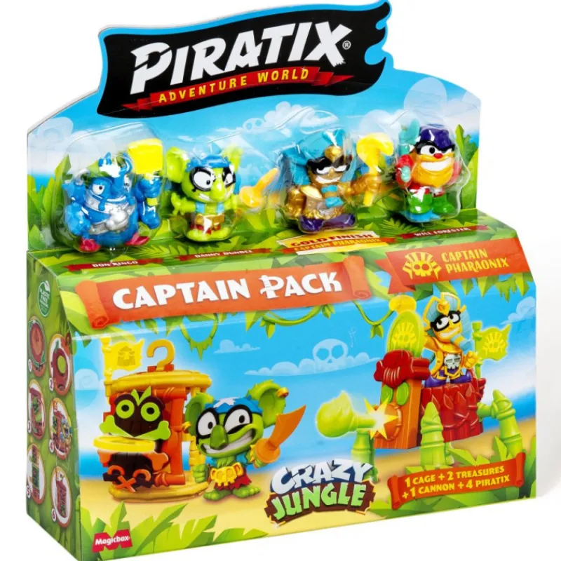 Piratix Crazy Jungle Captain Pack Varios Modelos> Figuras Acción