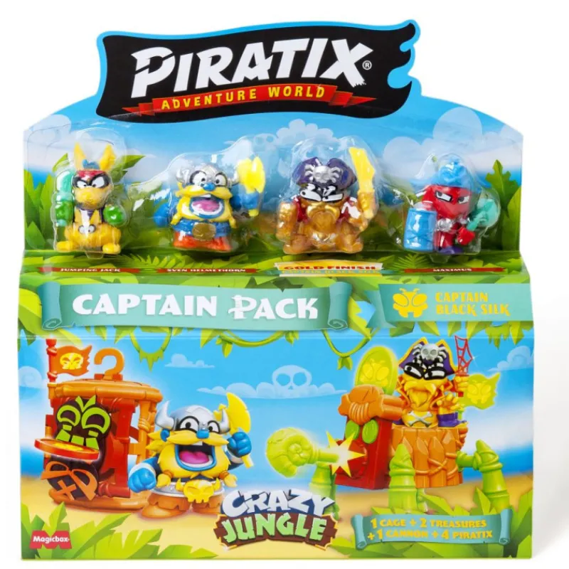 Piratix Crazy Jungle Captain Pack Varios Modelos> Figuras Acción