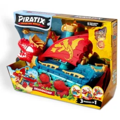 Piratix Dragon Ship> Figuras Acción