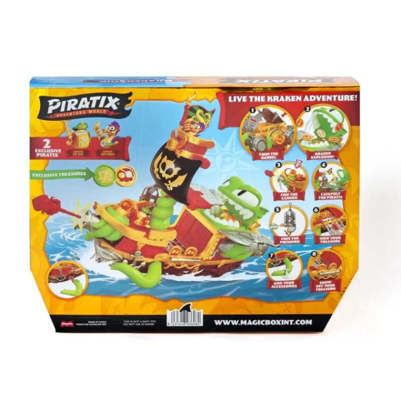 Piratix Kraken Ship> Figuras Acción