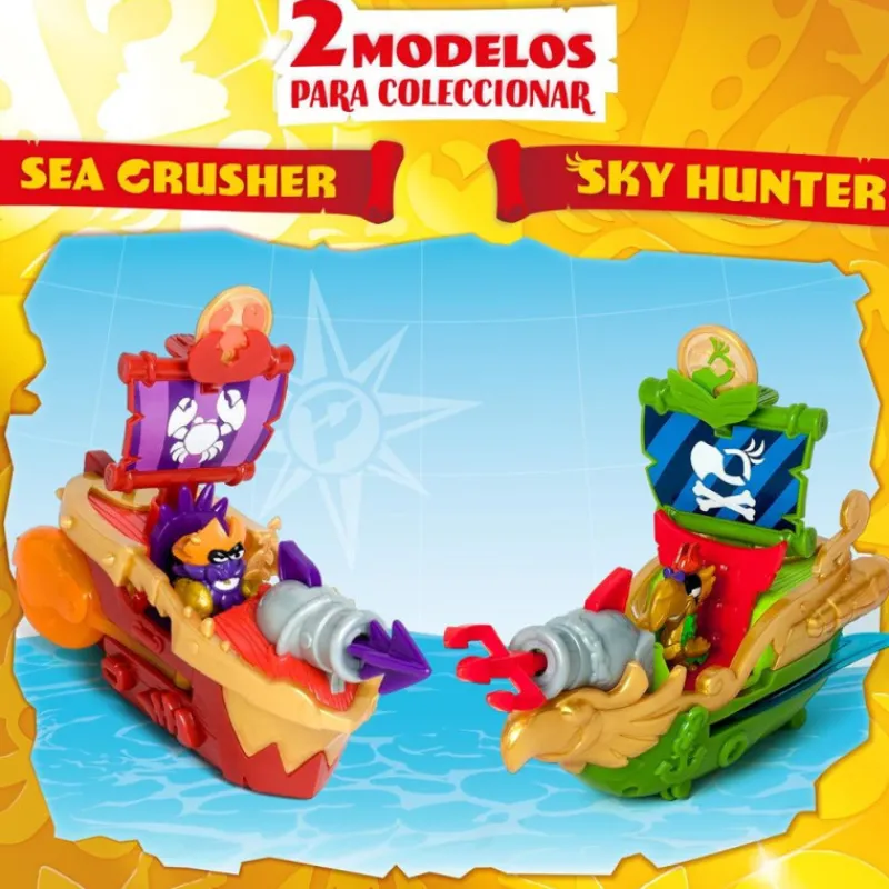 Piratix Sky Hunter> Figuras Acción|Vehículos Y Pistas