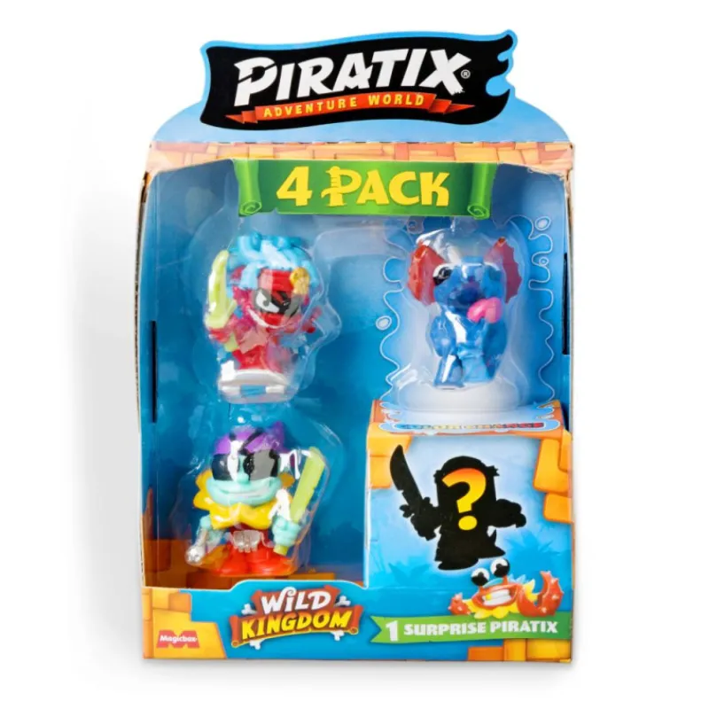 Piratix Wild Kingdom Pack 4 Figuras Varios Modelos> Figuras Acción