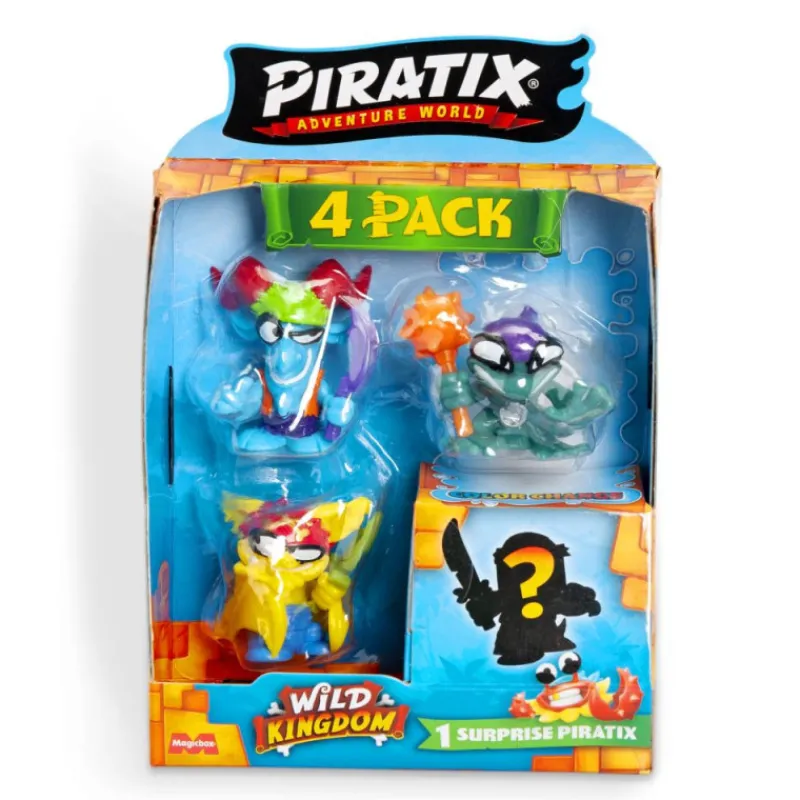 Piratix Wild Kingdom Pack 4 Figuras Varios Modelos> Figuras Acción