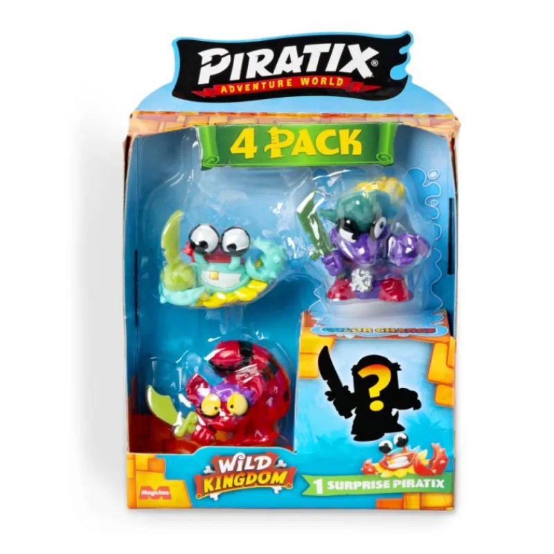 Piratix Wild Kingdom Pack 4 Figuras Varios Modelos> Figuras Acción