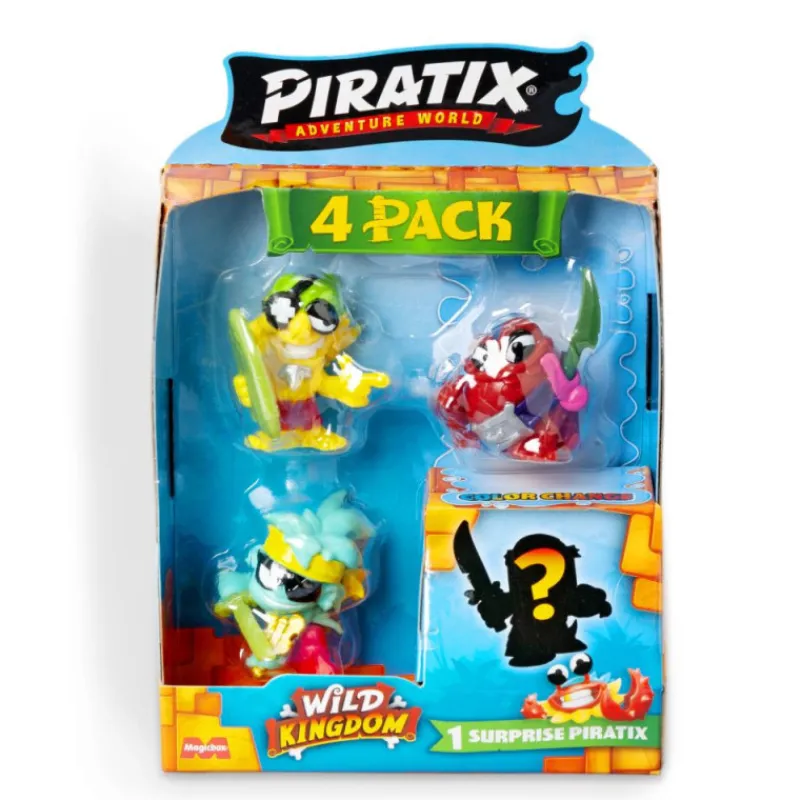 Piratix Wild Kingdom Pack 4 Figuras Varios Modelos> Figuras Acción