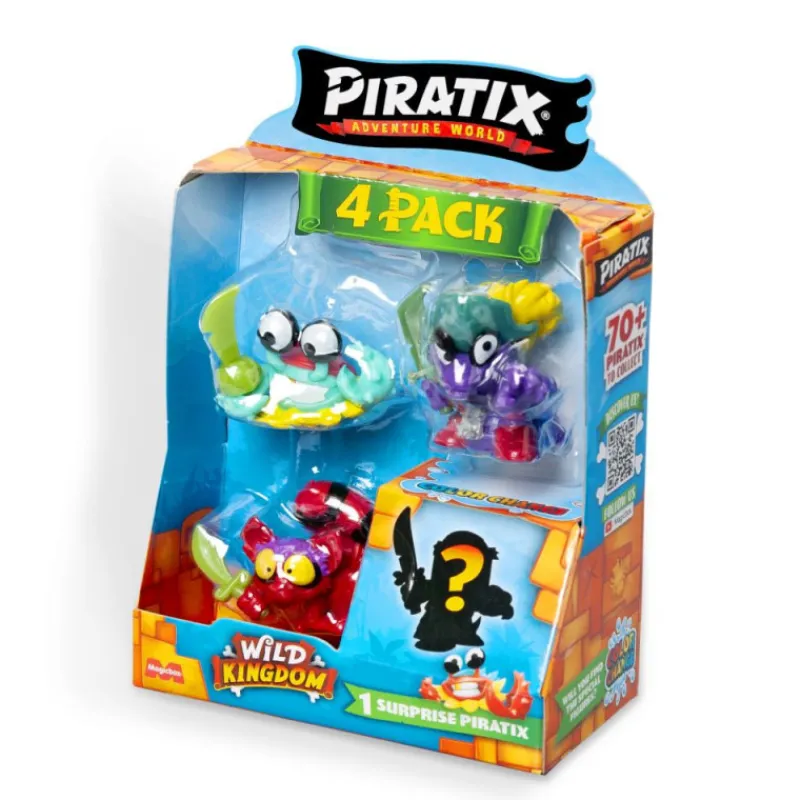 Piratix Wild Kingdom Pack 4 Figuras Varios Modelos> Figuras Acción