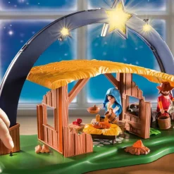 Playmobil Christmas Belén con Luz - 9494><noscript><img width=