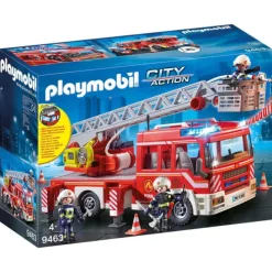 Playmobil City Action Camión de Bomberos con Escalera - 9463> Figuras Acción