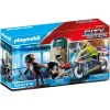 Playmobil City Action Moto de Policía: Persecución del Ladrón del Dinero - 70572> Figuras Acción