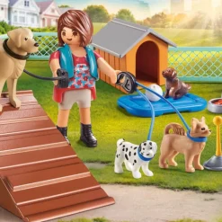 Playmobil City Life Entrenadora de Perros - 70676><noscript><img width=