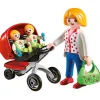 Playmobil City Life Mamá con Carrito de Gemelos - 5573> Figuras Acción