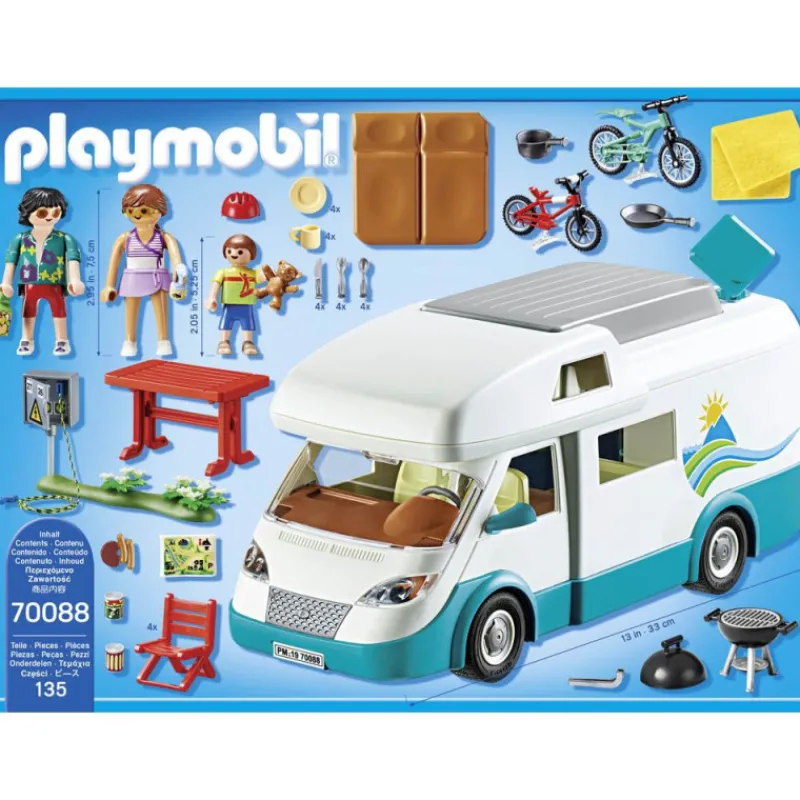 Playmobil Family Fun Caravana de Verano - 70088> Figuras Acción