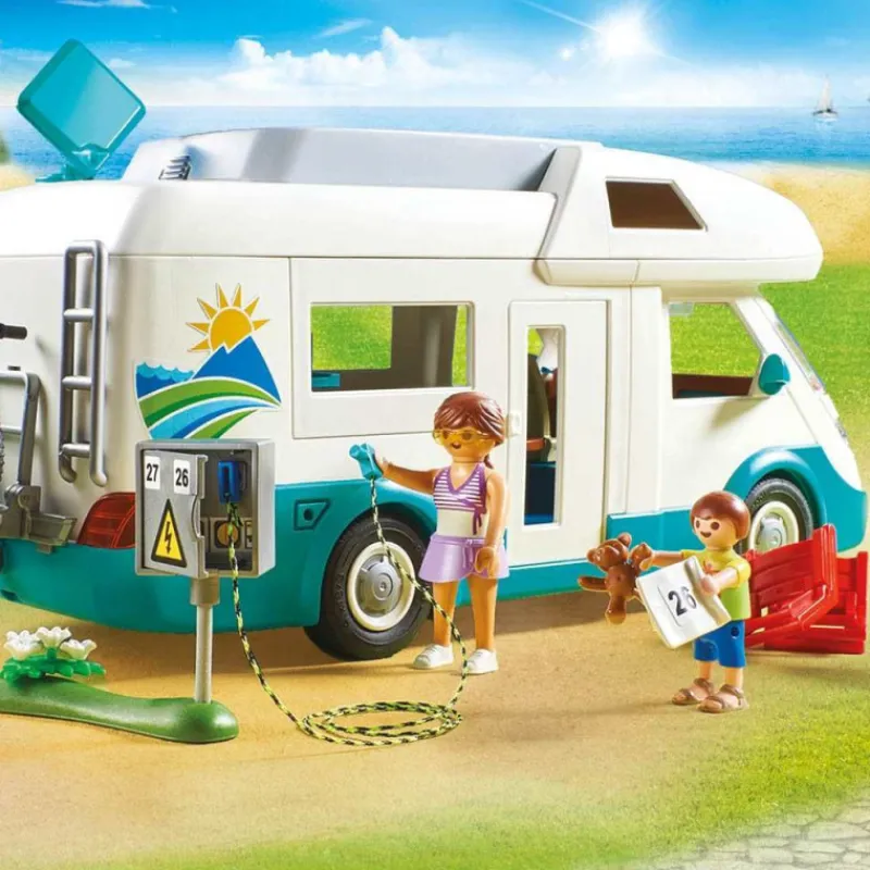 Playmobil Family Fun Caravana de Verano - 70088> Figuras Acción