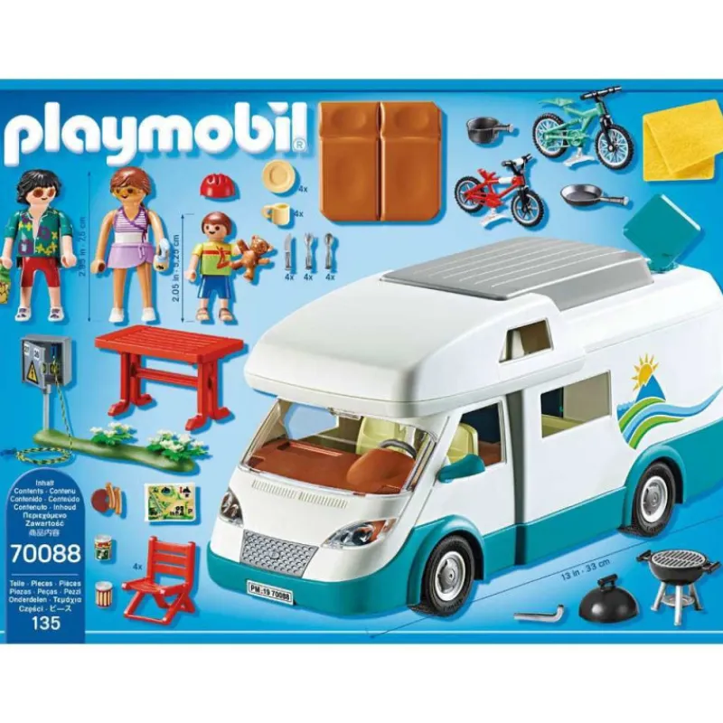 Playmobil Family Fun Caravana de Verano - 70088> Figuras Acción