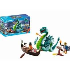 Playmobil Héroes Vikingos con Monstruo Marino - 71830> Figuras Acción