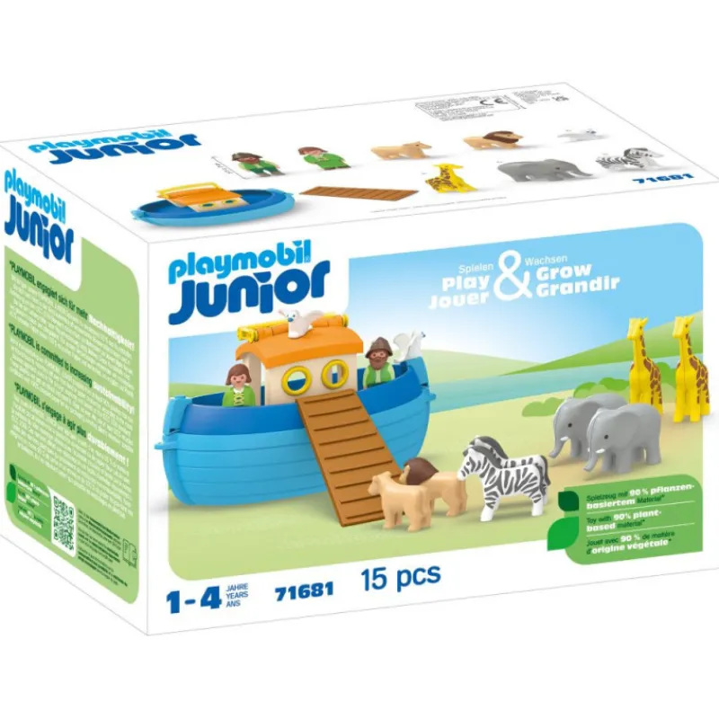 Playmobil Junior Arca de Noé Maletín - 71681> Figuras Acción