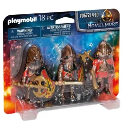 Playmobil Novelmore Set de 3 Bandidos de Burnham - 70672> Figuras Acción
