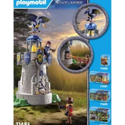Playmobil Novelmore Torre De Caballeros Con Herrero Y Dragón - 71483><noscript><img width=
