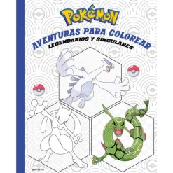 Pokemon Pokémon Aventuras para Colorear Legendarios y Singulares> Libros