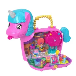 Otras marcas Polly Pocket Cofre para Mini Muñecas Unicornio Partyland> Muñecas