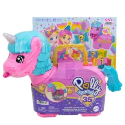 Otras marcas Polly Pocket Cofre para Mini Muñecas Unicornio Partyland><noscript><img width=