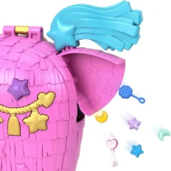 Otras marcas Polly Pocket Cofre para Mini Muñecas Unicornio Partyland><noscript><img width=
