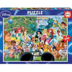 Disney Puzzle 1000 Piezas el Maravilloso Mundo de II> Puzzles