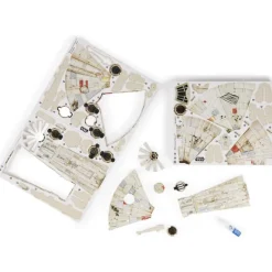 Star wars Puzzle 4D Halcón Milenario><noscript><img width=
