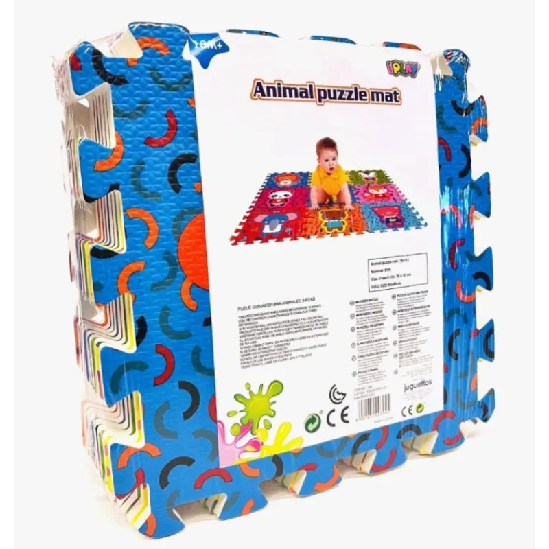Otras marcas Puzzle Gomaespuma Animales 9 Piezas> Primera Infancia
