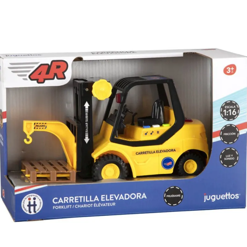 4r Carretilla Elevadora con Luz y Sonido> Vehículos Y Pistas