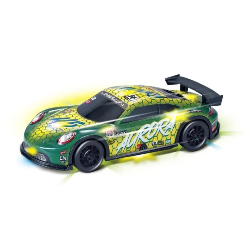 4r Coche Deportivo Tuning Verde> Vehículos Y Pistas