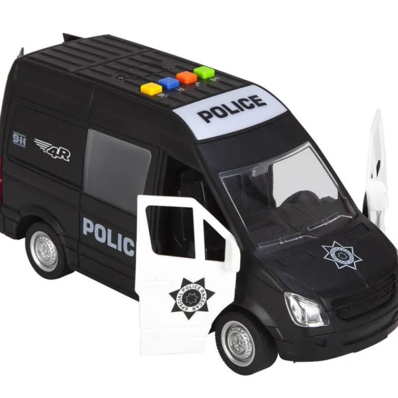 4r Furgón De Policía> Vehículos Y Pistas