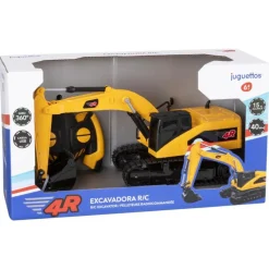 4r Retroexcavadora Radio Control> Vehículos Y Pistas