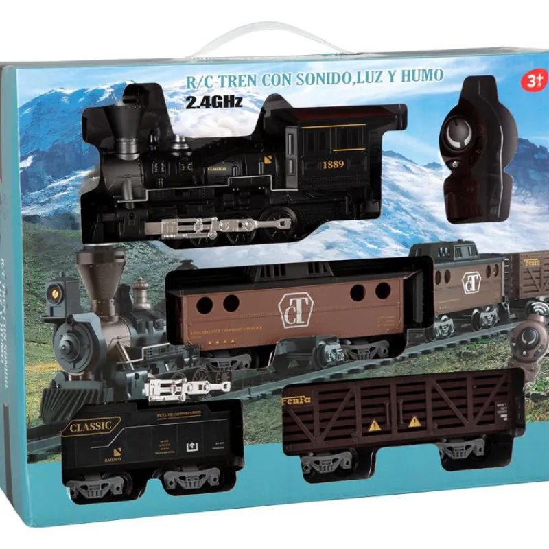 Otras marcas Radio Control Tren con Sonido, Luz y Humo> Vehículos Y Pistas