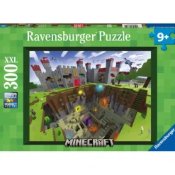 Minecraft Ravensburger Puzzle 300 Piezas XXL> Puzzles
