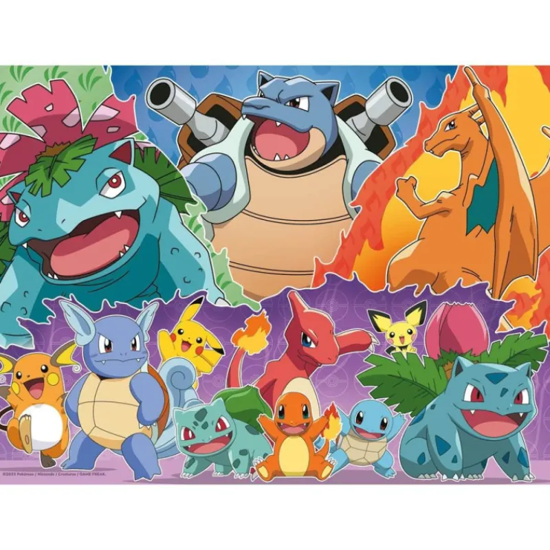 Pokemon Ravensburger Puzzle 4 x 100 Piezas Pokémon Bumper Pack> Puzzles
