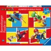 Super mario Ravensburger Puzzle 4 x 100 Piezas> Puzzles