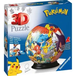 Pokemon Ravensburger Puzzle 3D 72 Piezas Pokémon Poke Ball> Puzzles