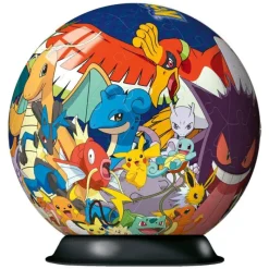 Pokemon Ravensburger Puzzle 3D 72 Piezas Pokémon Poke Ball> Puzzles