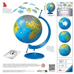 Otras marcas Ravensburger Puzzle 3D 180 Piezas Globo Terráqueo Nueva Edición><noscript><img width=