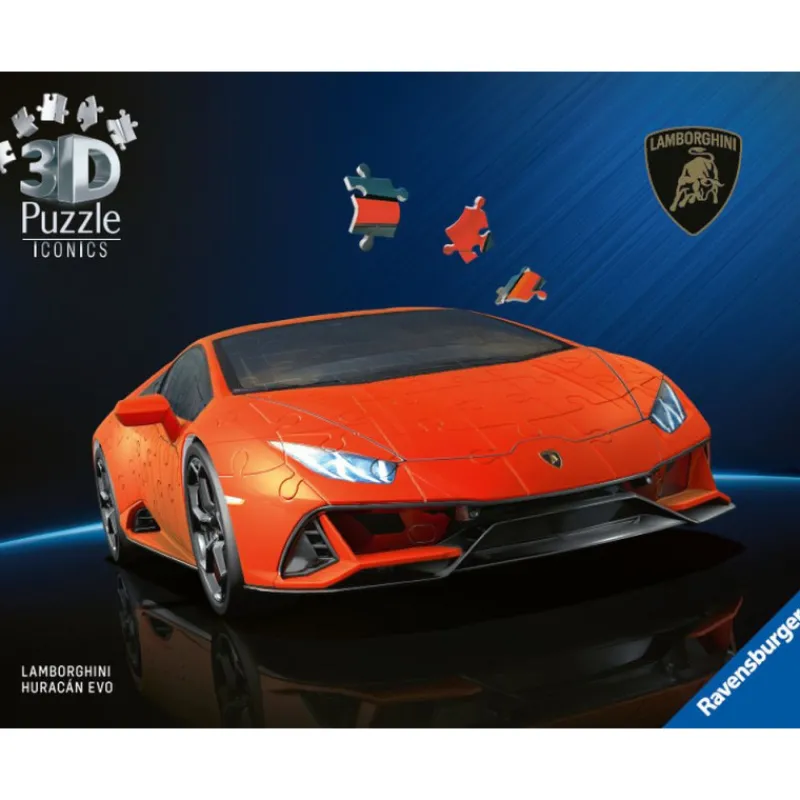Otras marcas Ravensburger Puzzle 3D lamborghini Huracán EVO Naranja> Puzzles