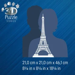 Otras marcas Ravensburger Puzzle 3D Monumentos Icónicos Torre Eiffel><noscript><img width=